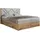 MKS Boxspringbett 180 x 200 cm H3 Hellgrau