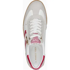 Marco Tozzi Sneaker Damen Weiß/Rot 39