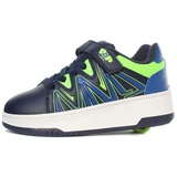 Heelys Jungen Unisex Kinder Pop Burst Sneaker, Navy Royal Lime, 32 EU - 32 EU