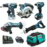 Makita DGA452RMJ inkl. 2 x 4,0 Ah + Makpac