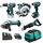 Makita DGA452RMJ inkl. 2 x 4,0 Ah + Makpac