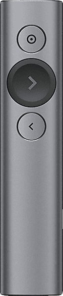 LOGITECH Spotlight für PC/Mac/Android/iOS, Bluetooth Presenter, Silber