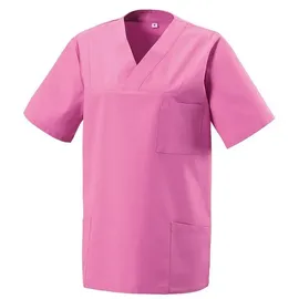 Exner Petguard EXNER Medizinischer Schlupf-Kasack, OP-Kasack, Unisex, für Krankenpflege, Altenpflege, Farbe hot pink, Größe M - M