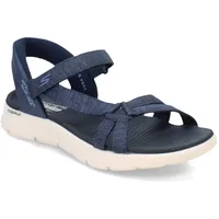 Skechers Damen Go Walk Flex Sandal-Illuminate Hands Free Slip-ins Fischersandale, Marineblau, 42 EU Weit - 42 EU Weit