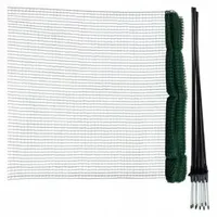 Gartenzaun Warnzaun Teichzaun Hundezaun Kinderschutzzaun Poolzaun 15m x 90cm