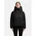 khujo Damen kurze Winterjacke warme Steppjacke mit großer Kapuze Milly Black Gr. XXL - XXL