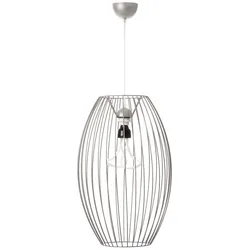 KAYOOM Hängeleuchte "Hängelampe Reyna 110", silber, H: 55cm, Lampen, Industrie- und Nostalgie-Design