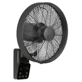 CasaFan Airos Eco Design Wall II 40 cm Wandventilator Schwarz