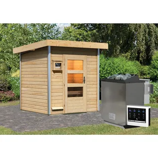 inkl. 9 kW Bio-Kombiofen + ext. Steuerung