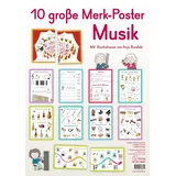 Verlag An der Ruhr 10 große Merk-Poster Musik