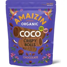 Amaizin Coco crispy rolls Schoko 140g