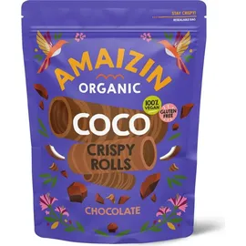 Amaizin Coco crispy rolls Schoko 140g