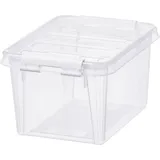 SmartStore Aufbewahrungsbox SmartStore CLASSIC 1,5L 1-tlg. transparent/weiß