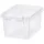SmartStore Aufbewahrungsbox SmartStore CLASSIC 1,5L 1-tlg. transparent/weiß