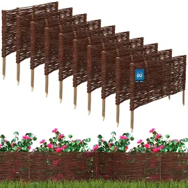 KOTARBAU Weidenzaun 60 x 30 cm Mehrfarbig