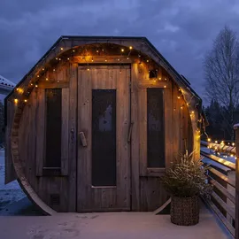 StarTrading SYSTEM 24 KOMPLETT SET 30m LED Lichtervorhang Eisregen Icicle Flash F Dachrinne