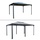 CANOPIA Martinique 4,3 x 2,95 m bronze/grau
