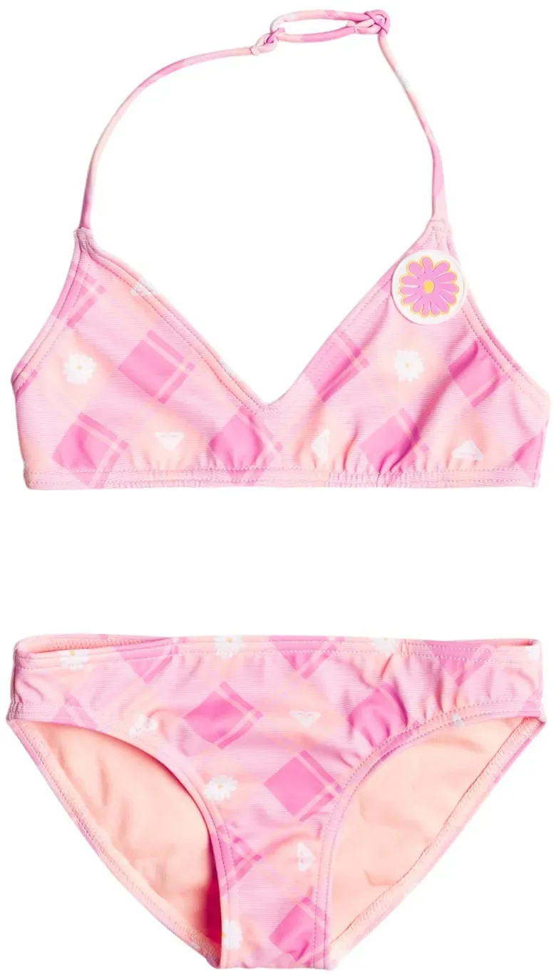 Roxy Triangel-Bikini »Flower Plaid« Roxy Cyclamen Playful Plaid 6(115-120cm)