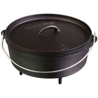 Camp Chef Classic Dutch Oven Topf 12` (30cm) - Feuertopf Gusseisen - mit Füßen