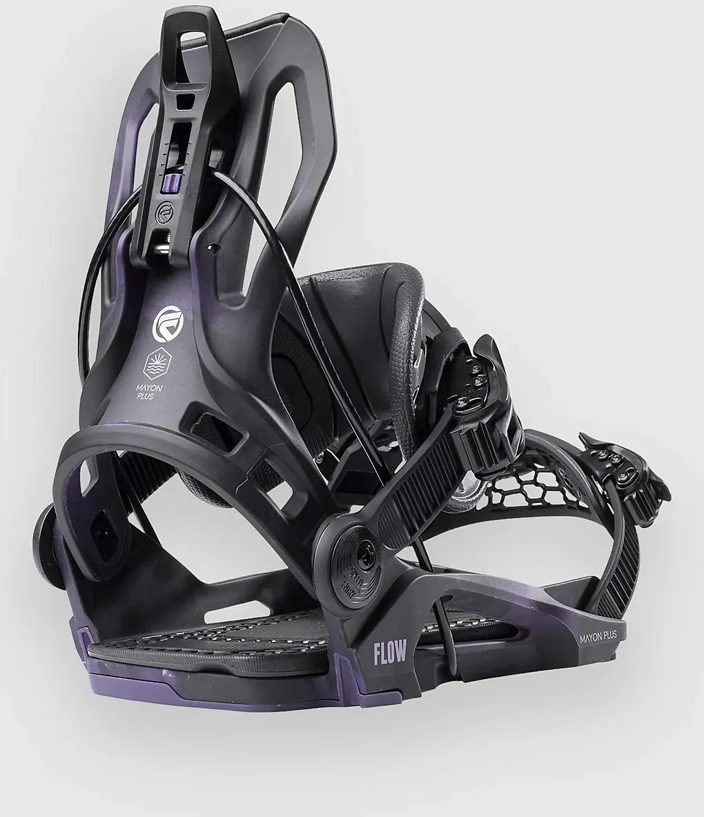 Flow Mayon Plus Hybrid 2024 Snowboard-Bindung blackplum Gr. S