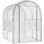 vidaXL Gewächshaus PVC Transparent 160 x 200 x 192,5 cm