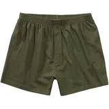 Brandit Textil Boxershorts unifarben grün L 2er Pack