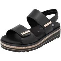 remonte Riemchensandalen Damen Schwarz 39
