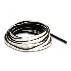 Delock Bürstenstreifen selbstklebend 5 mm - Länge 5 m schwarz, Tür, Fenster, Sch