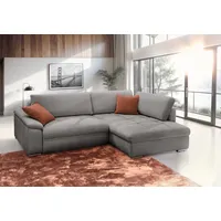 exxpo - sofa fashion Ecksofa EXXPO - SOFA FASHION "Casa Grande inkl. Bettfunktion & Bettkasten, bequem", beige (taupe, rust), B:268cm H:90cm T:178cm, Sofas, Ecksofa, Breite 268cm, L-Form, guter Sitzkomfort, große Liegefläche