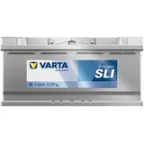 VARTA Starterbatterie DYNAMIC SLI 12 V, 110 Ah, 920 A 12V 110Ah 920A für VW PEUGEOT LAND ROVER AUDI IVECO JAGUAR PORSCHE BMW OPEL NISSAN RENAULT ZASTA
