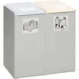 VAR Kunststoffcontainer 40 l Grau