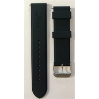 Sinn Silikon Silikonband mit Dornschließe 20mm/20mm BK75202019201100402A - schwarz