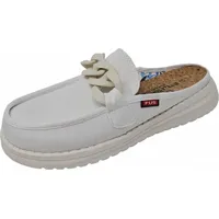 Fusion Ella Washed Canvas White - Weiß 41