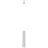 just light. Attach 1-flg. Ø 16 cm rund weiß