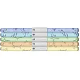 Transparentpapier Rolle 115g/qm 50x61cm Christliche Symbole VE=5 Motive Sortiert