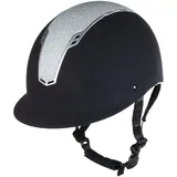 HKM Reithelm Graz Schwarz/Silber L - XL (57-59 cm)