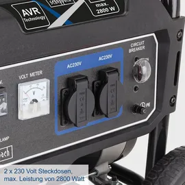 SCHEPPACH SG3200x Stromerzeuger 4-Takt Generator 2800 W