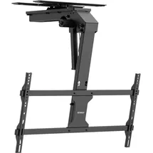 SpeaKa Professional SP-TVCM-570 TV-Deckenhalterung 109,2cm (43) - 218,4 cm (86”) Schwenkbar, Neigbar, elektrisch motorisiert, App-Steuerung Mit Fernbedienung