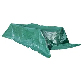 Royal Gardineer Universelle Gewebe-Abdeck-Plane 5 x 3 m Schwarz