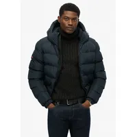 Superdry Hooded Sports Puffer Jacke Eclipse Navy M