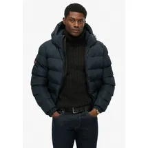 Superdry Hooded Sports Puffer Jacke Eclipse Navy M