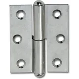 Pohl Möbelband Gerade Halbrundkopf Rechts 50 x 40 mm