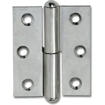 Pohl Möbelband Gerade Halbrundkopf Rechts 50 x 40 mm