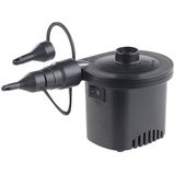 infactory Pumpe Akku: Akku-Luftpumpe mit 3 Ventil-Aufsätzen und USB-Ladekabel, 200 l/Min. (Akku Luftpumpe Schlauchboot, Pumpe Luftmatratze, Elektrische Ballpumpe)