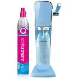 Sodastream Art blue + Kunststoffflasche + CO2-Zylinder