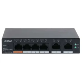 Dahua Technology DH-CS4006-4ET-60 Netzwerk-Switch Managed L2 Gigabit Ethernet (10/100/1000) Power over Ethernet (PoE) Schwarz