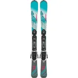 NORDICA Kinder All-Mountain Ski TEAM G(100-140)+J4.5 FDT, Größe 110 in Grau BLUE/GREY/PINK