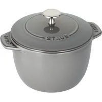 STAUB Reiskokotte, rund, Gusseisen, 16 cm, Grau