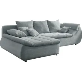 Home Affaire Eckcouch Baumwolle 2-Sitzer Blau