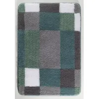 KLEINE WOLKE Badteppich EDGE Blau 120 x 70 cm